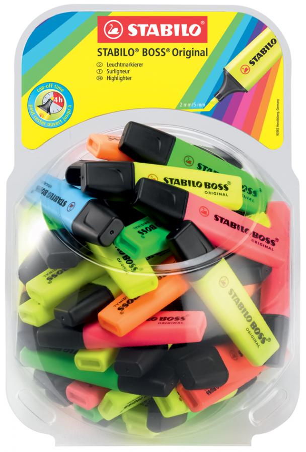 STABILO Textmarker BOSS ORIGINAL Farben Einzel, 4er,6er,8er,40er,60er,Nachfüll - Bild 24 von 33