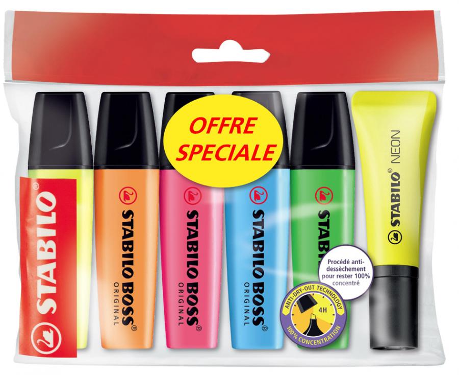 STABILO Textmarker BOSS ORIGINAL Farben Einzel, 4er,6er,8er,40er,60er,Nachfüll - Bild 21 von 33