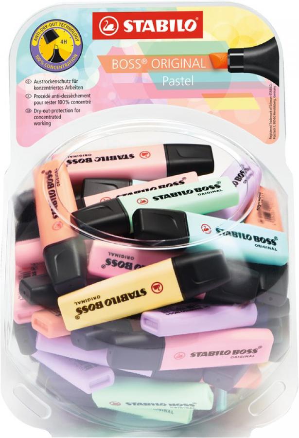 STABILO Textmarker BOSS ORIGINAL Farben Einzel, 4er,6er,8er,40er,60er,Nachfüll - Bild 29 von 33