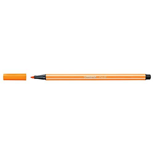 STABILO Fasermaler Pen 68, Strichstärke: 1,0 mm, orange