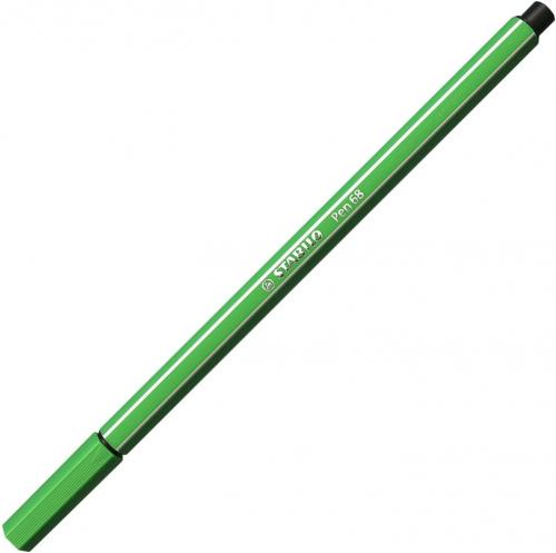 STABILO Fasermaler Pen 68, Strichstärke: 1,0 mm, smaragdgrün