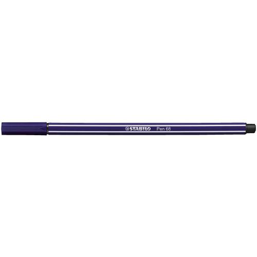 STABILO Fasermaler Pen 68, Strichstärke: 1,0 mm, preußisch-
