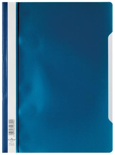 DURABLE Schnellhefter, DIN A4, aus PP-Folie, dunkelblau