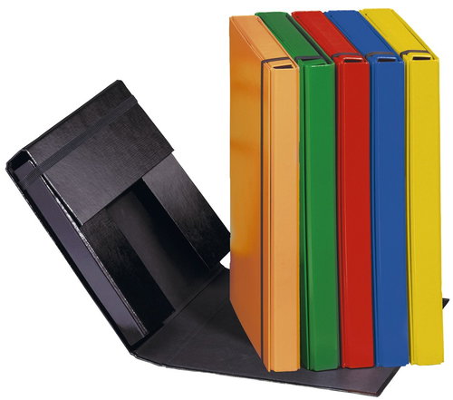PAGNA Heftbox ´Basic Colours´, DIN A4, rot