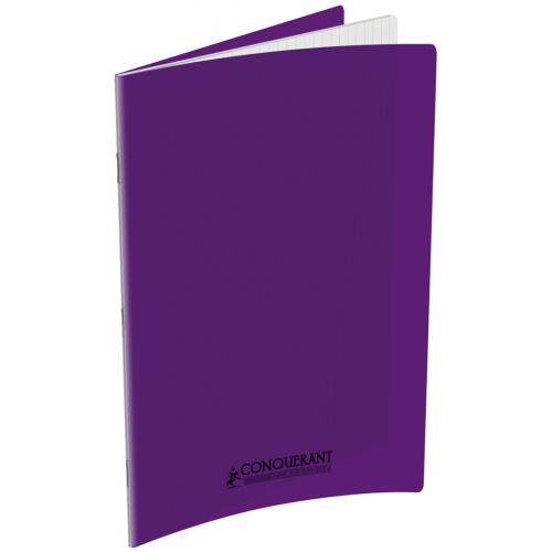 CONQUERANT CLASSIQUE Cahier 240 x 320 mm, séyès, violet
