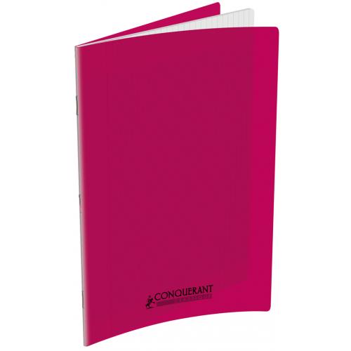 CONQUERANT CLASSIQUE Cahier 240 x 320 mm, séyès, rose