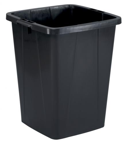 DURABLE Abfallbehälter DURABIN 90, quadratisch, schwarz