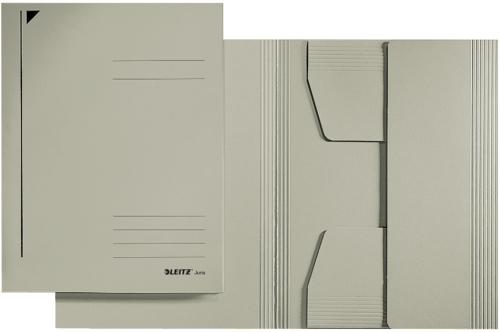 LEITZ Jurismappe, DIN A4, Colorspankarton 320 g/qm, grau