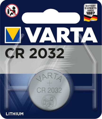 VARTA Lithium Knopfzelle Electronics, CR1632, 3 Volt