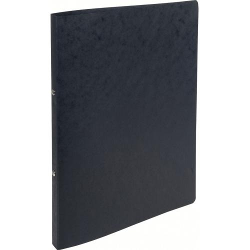 EXACOMPTA Ringbuch Karton, 2-Ring-Mechanik, DIN A4, schwarz
