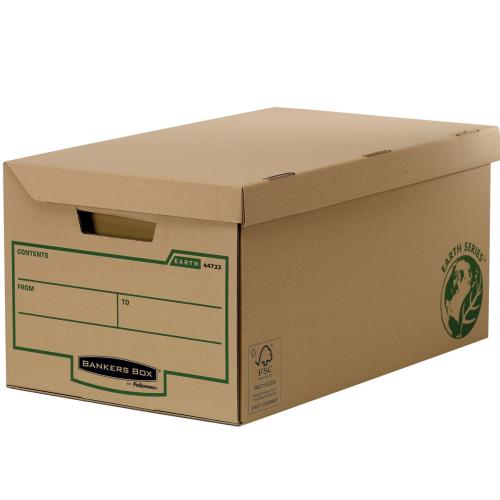 Fellowes BANKERS BOX EARTH Archiv-Klappdeckelbox Maxi