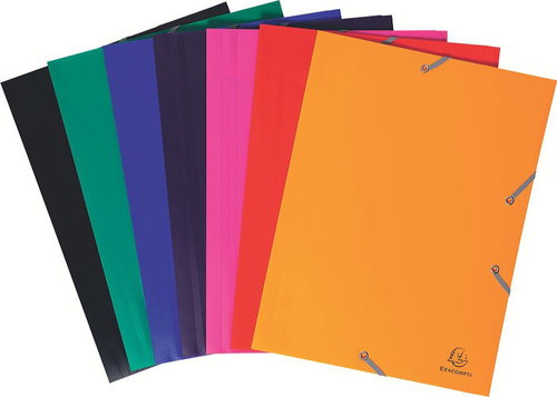 EXACOMPTA Eckspannermappe Opaque Eco, DIN A4, PP, gelb