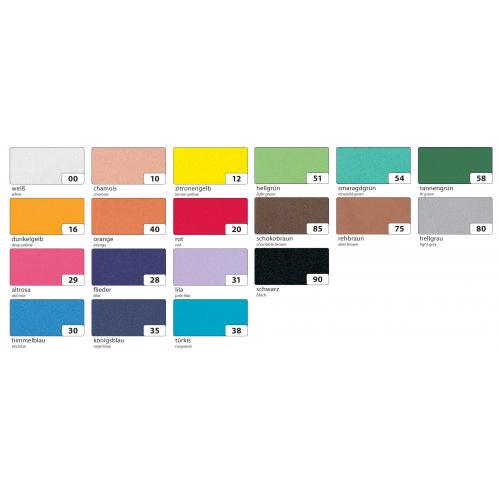 folia Moosgummi, (B)200 x (H)290 mm, rehbraun