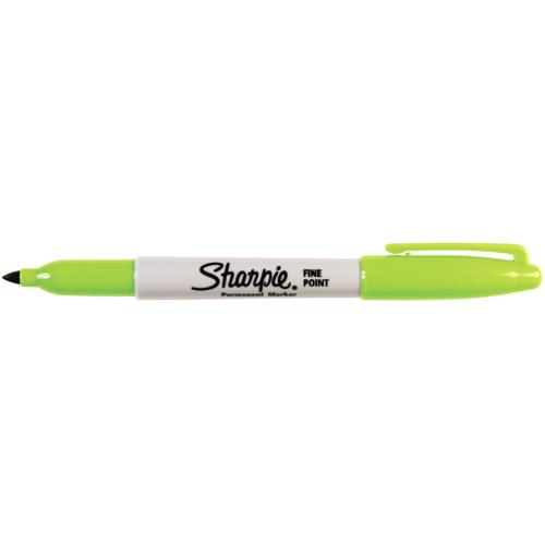 Sharpie Permanent-Marker FINE, apfelgrün Strichstärke: ca. 1,0 mm, Rundspitze