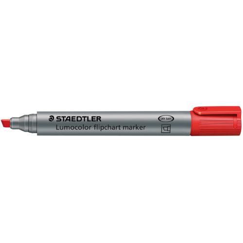 STAEDTLER Lumocolor Flipchart-Marker 356B, rot