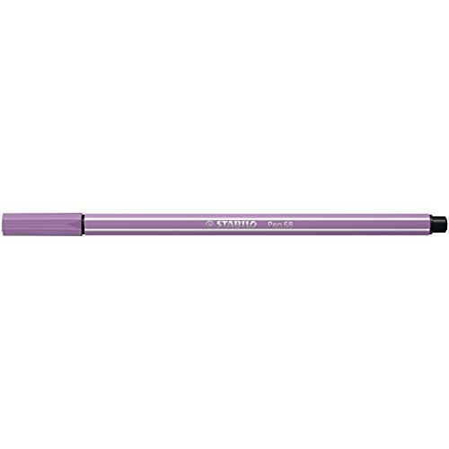 STABILO Fasermaler Pen 68, Strichstärke: 1,0 mm grauviolett