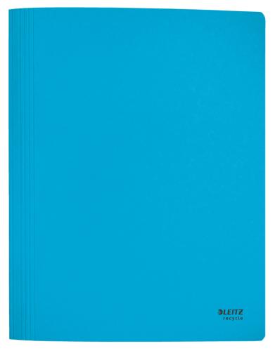 LEITZ Schnellhefter Recycle, DIN A4, Karton, blau