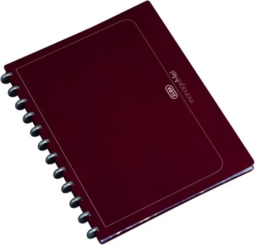 ELBA vario-zipp Ringmappe manageMe!, DIN A4, bordeaux