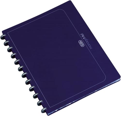 ELBA vario-zipp Ringmappe manageMe!, DIN A4, dunkelblau