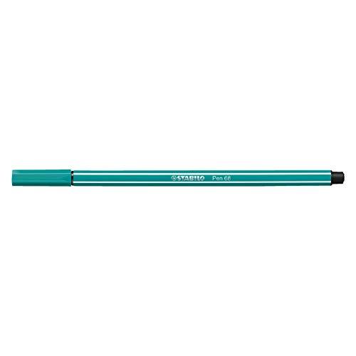 STABILO Fasermaler Pen 68, Strichstärke: 1,0 mm, türkisblau