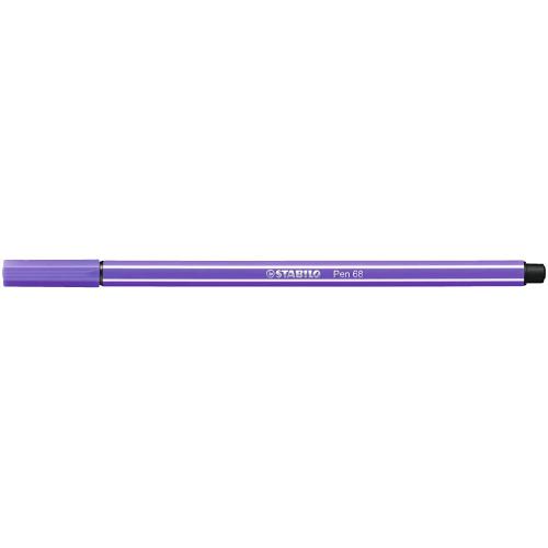 STABILO Fasermaler Pen 68, Strichstärke: 1,0 mm, violett