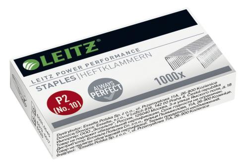 LEITZ Heftklammern Nr. 10, verzinkt, Inhalt: 1.000 Stück
